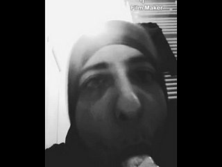 モロッコHijabiフェライマラチオ