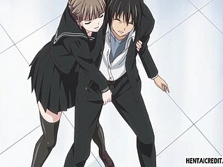 ปิดตาและปิดปากสาว hentai
