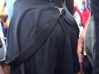 Buen culo en el autobús
