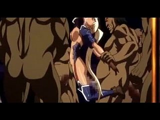 hentai mignon brutalement groupfucked par des monstres du ghetto animé
