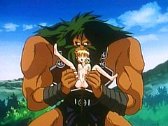 Fille mignonne hentai attrapé et wetpussy dur baisée par monster