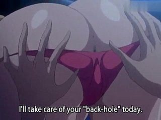 Gadis anime seksi ini memberikan tubuhnya kepada gadis ini