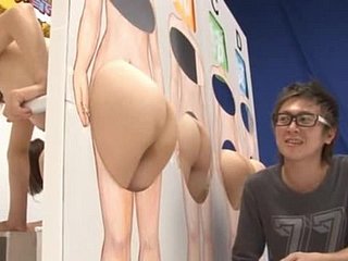 المتسابق يختار فتاة مجد ثقب إلى creampie