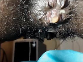 NEGRA peluda 77