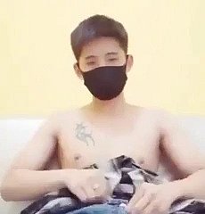 Anak lelaki comel Asia