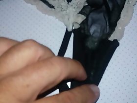 더러운 사용에 Blak 팬티 내 콜롬비아 친구를 형성한다.