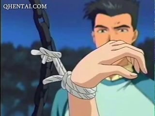 anime gadis telanjang mendapat turut membantu dan gangbanged