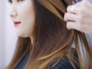 Perempuan manis vietnamese headshave 2