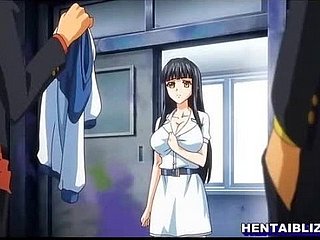 Murid hentai keras mencucuk oleh merangkap mencucuk dan muka oleh penyamun