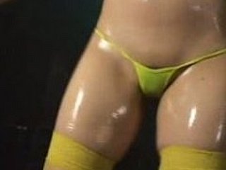 Microscopic Bikini Grasa Dance - Mei Wakatsuki